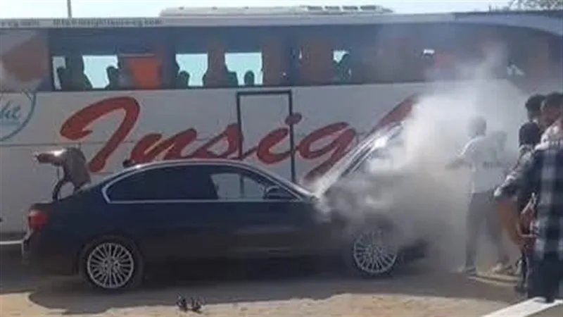 الحادث وقع بعد مغادرة شوبير مقر مدينة الإنتاج الإعلامي