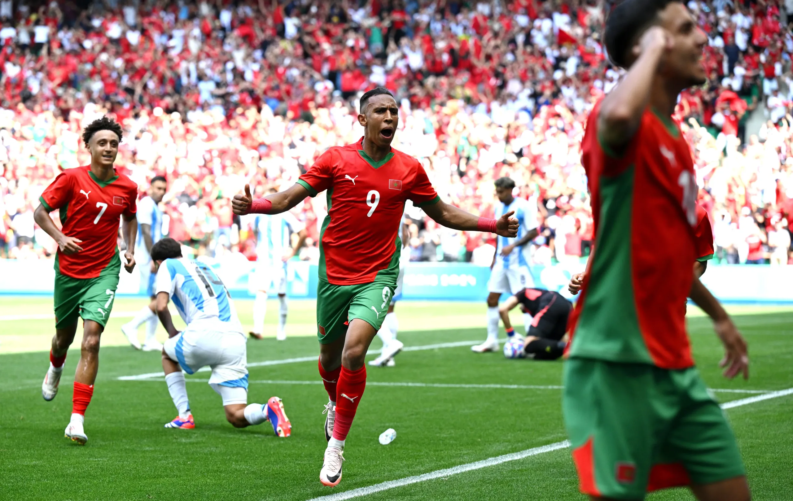 المغرب ضد الأرجنتين